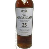 Macallan Highland Single Malt Scotch Whiskey 25 Year (750ml)