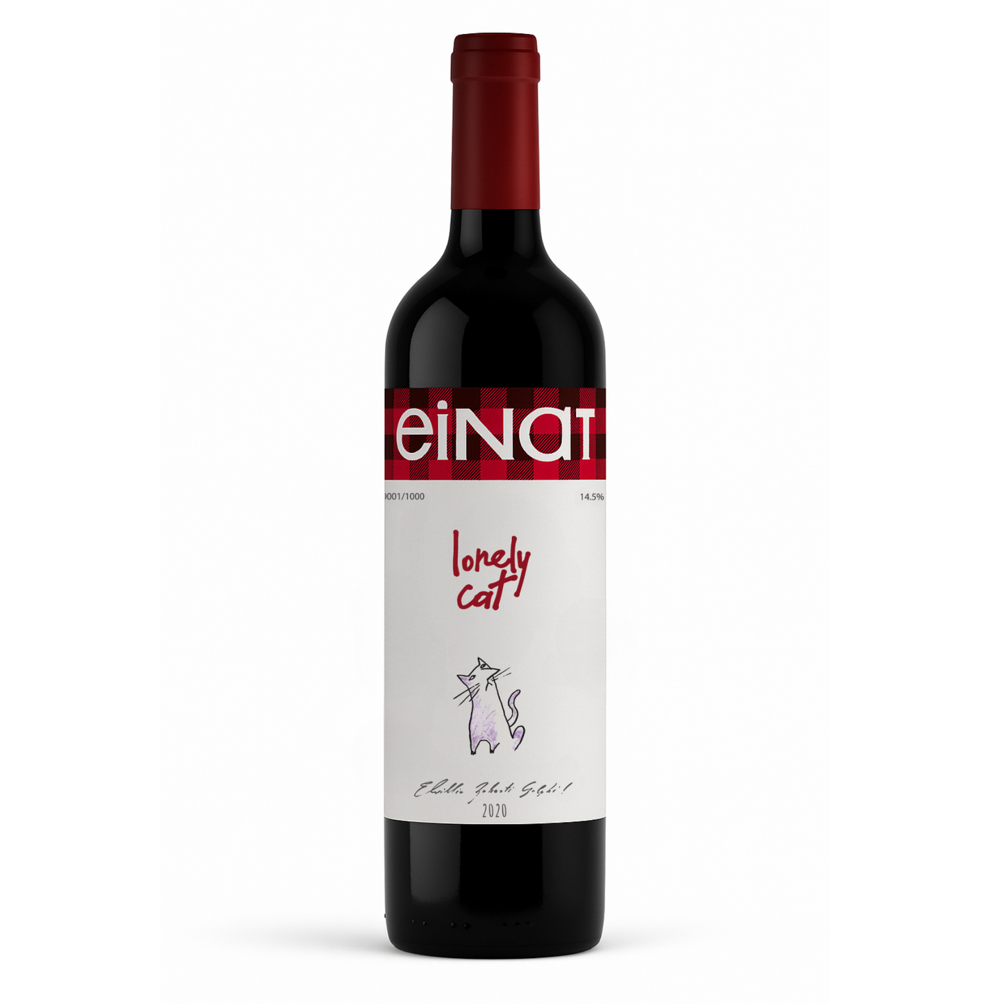 EINAT Lonely Cat Dry Red Wine