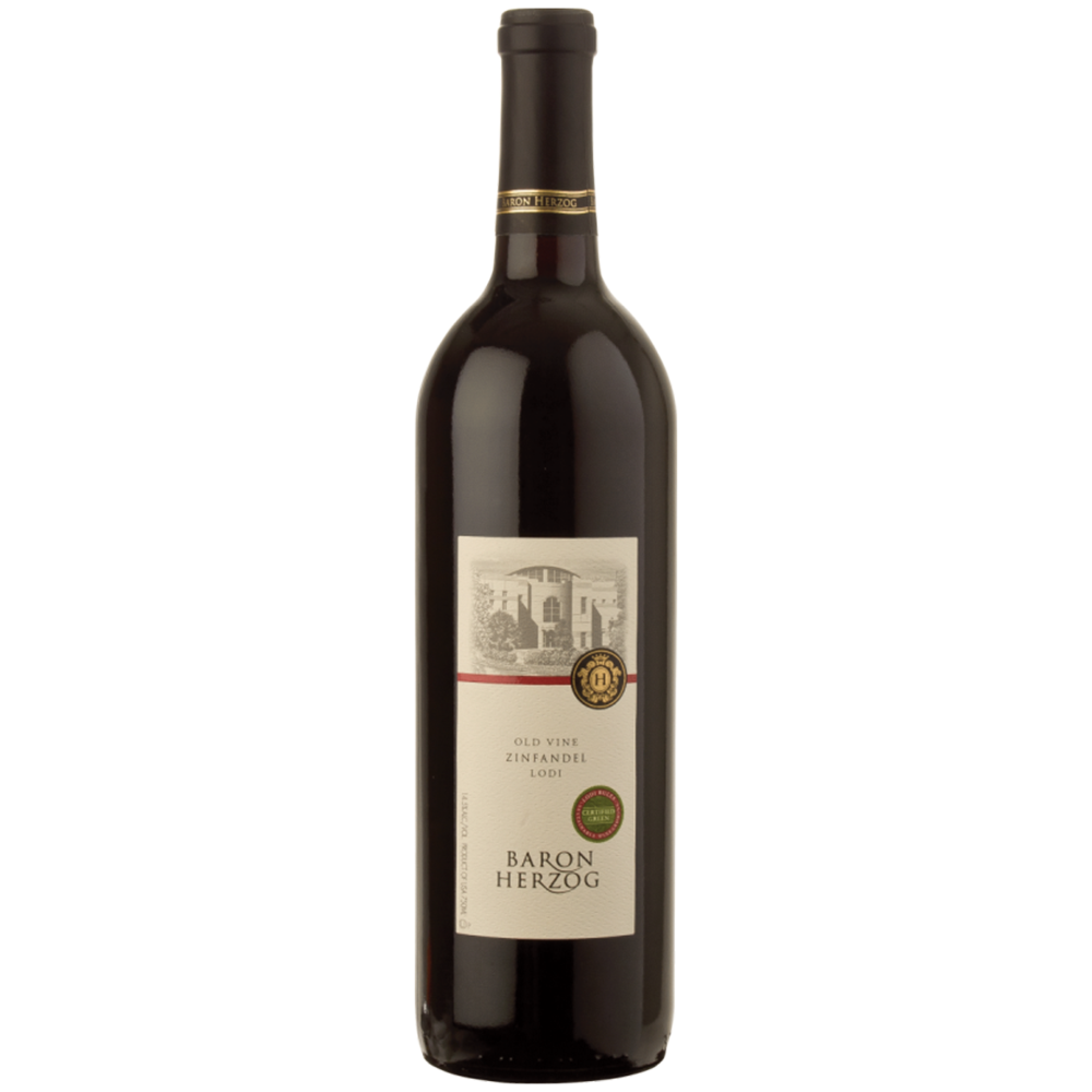 Baron Herzog Old Vine Zinfandel 2015 Kosher Red Wine