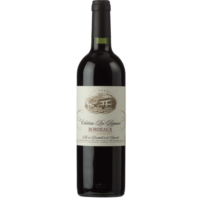 Chateau Riganes Bordeaux 375ml half size bottle