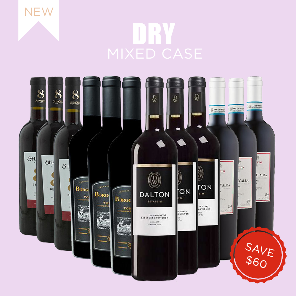 Shavous Dry Wine Mixed Case