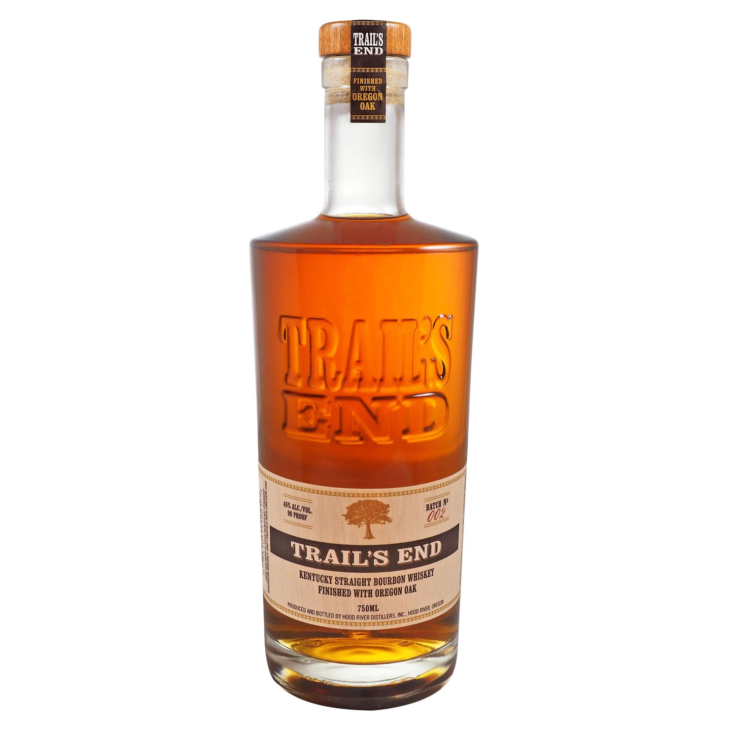 Trails End Kentucky Straight Bourbon Whiskey (750ml bottle)