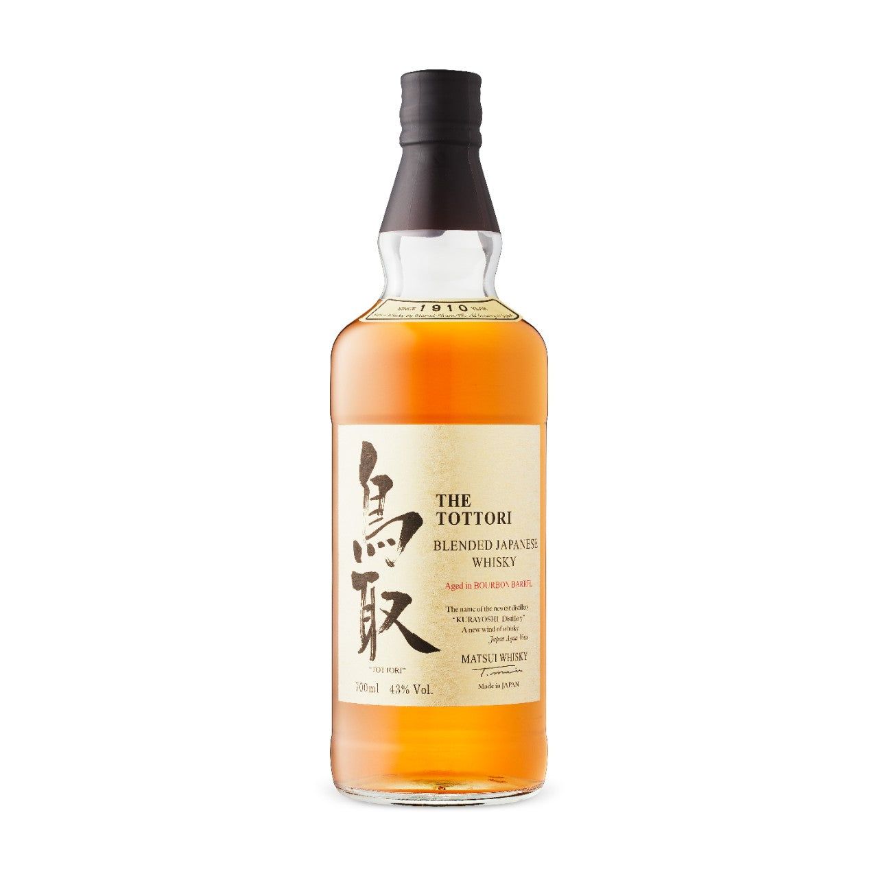The Tottori Matusi Japanese Whiskey Ex-Bourbon Barrel (750ml)