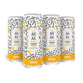 Mango Miami Arak Hard Seltzer 4 Pack