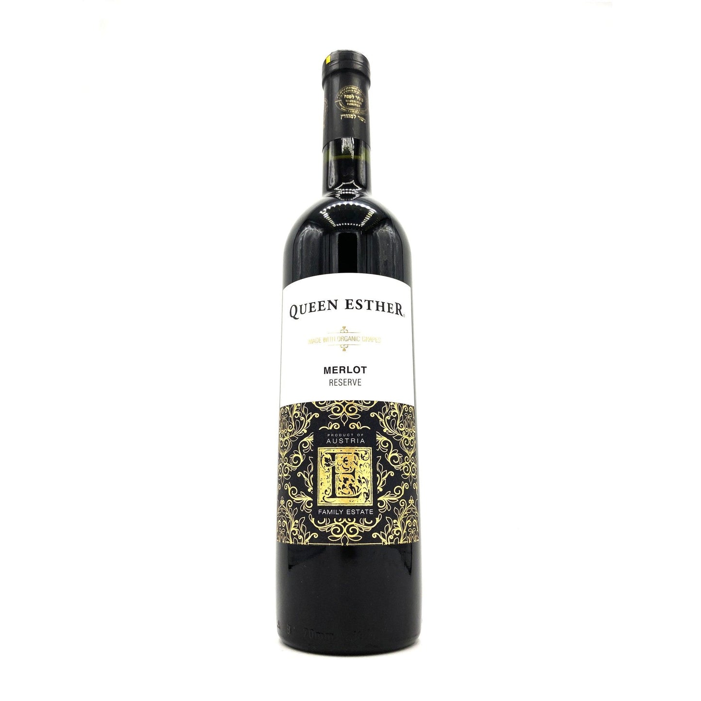 Queen Esther Reserve Merlot Organic Kosher Red Wine - (750ml)