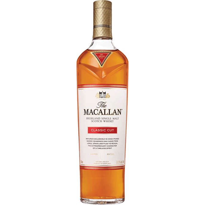 Macallan Highland Single Malt Scotch Whiskey - Classic Cut (750ml)