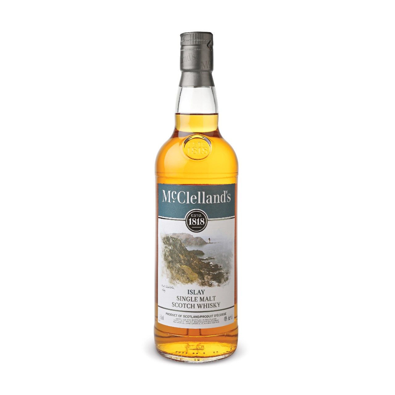 MçClellands Lowland Single Malt Scotch Whisky (750ml Bottle)