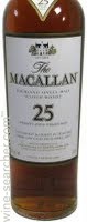 Macallan Highland Single Malt Scotch Whiskey 25 Year (750ml)