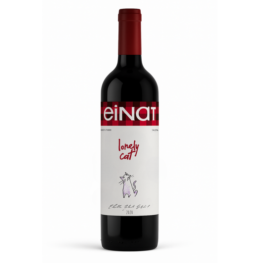 EINAT Lonely Cat Dry Red Wine