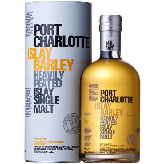 Bruichladdich Port Charlotte Scottish Barley Islay Single Malt (750ml bottle)
