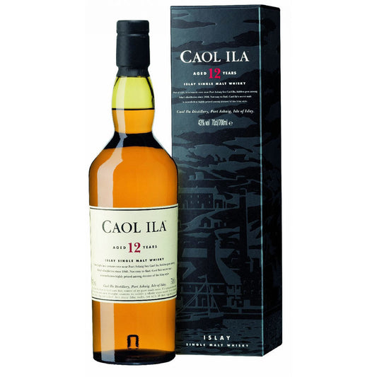 Caol Ila Single Malt Scotch Whisky 12 Years (750ml bottle)