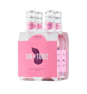 J. Folk Gin and Tonic in a Can - 4 pack