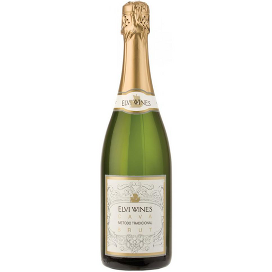 Elvi Wines Cava Brut Kosher White Wine - (750ml)