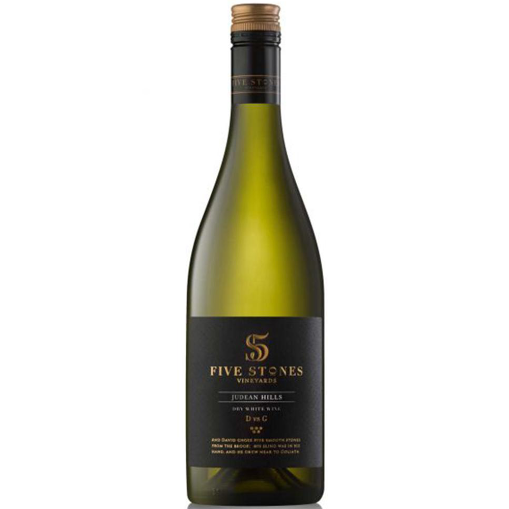 Five Stones Vineyards D vs G 2018 Kosher Dry White Wine (750ml)