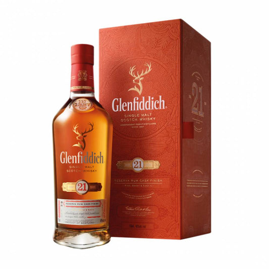 Glenfiddich Single Malt Scotch Whisky 21 Year (750ml)