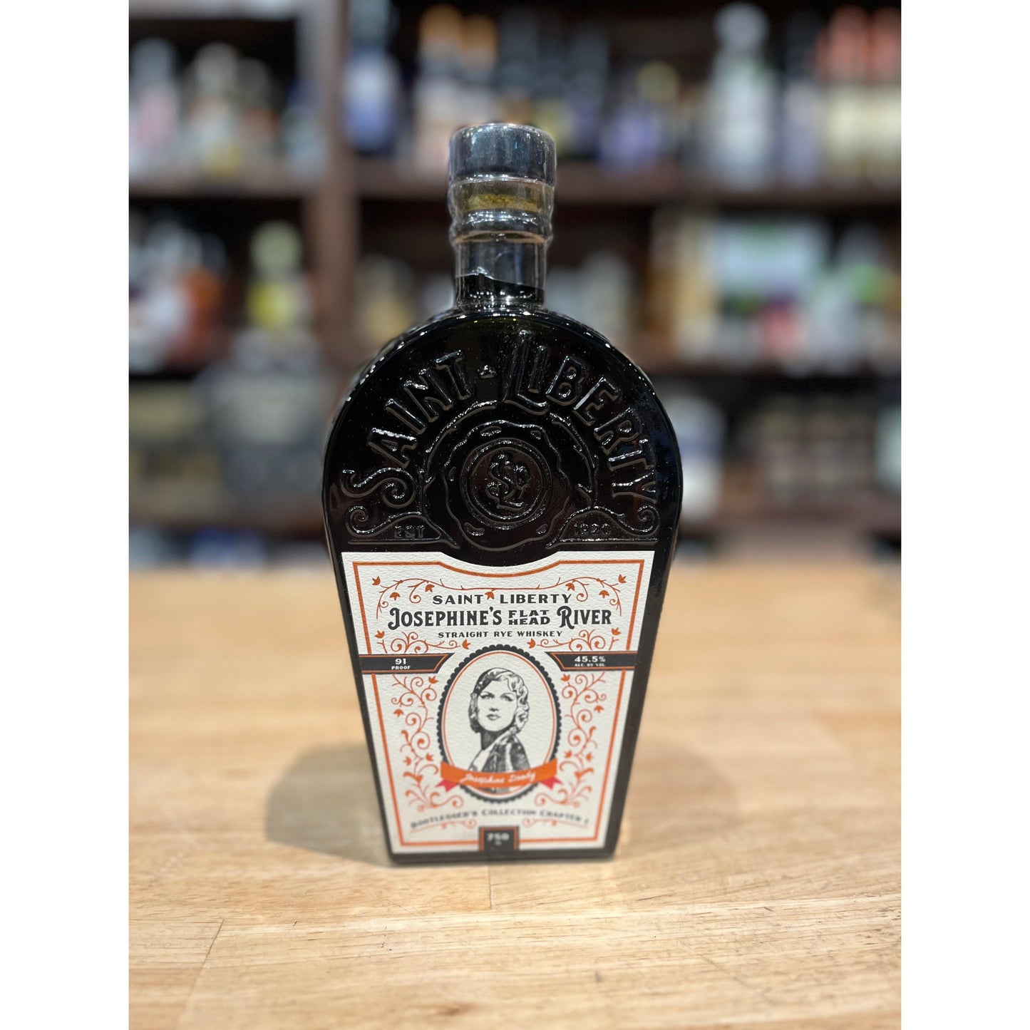 Saint Liberty Josephines Flat Head River Straight Rye Whiskey 750ml