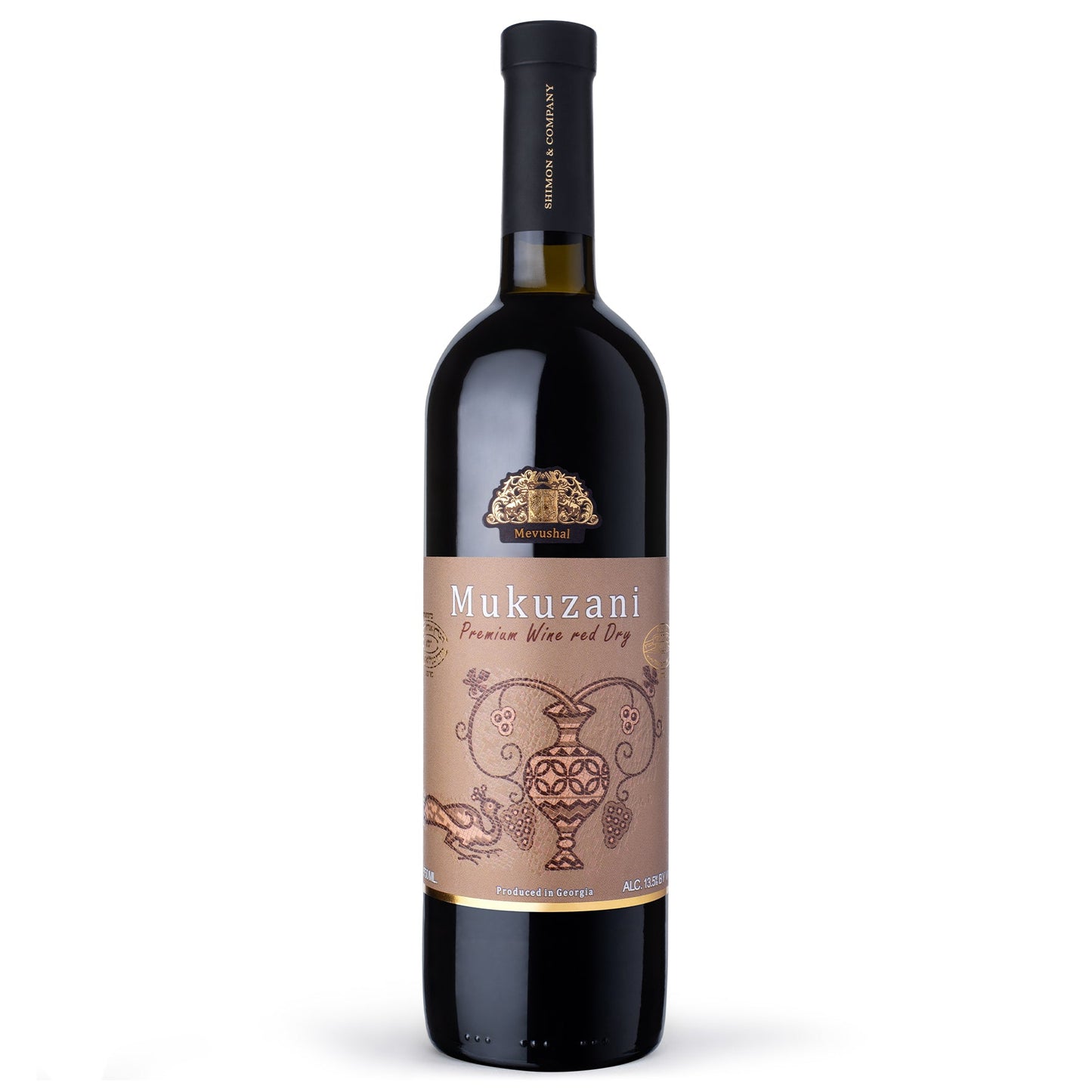 Shimon&Co Mukuzani Dry Red Wine Mevushal