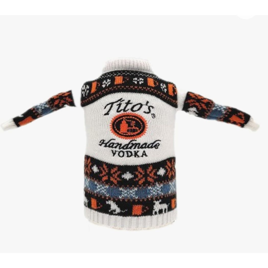 Titos Vodka Bottle Sweater