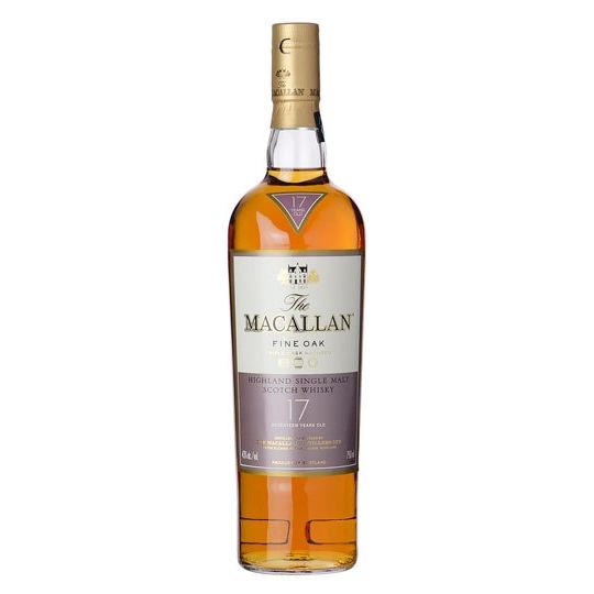 Macallan Highland Single Malt Scotch Whiskey 17 Year (750ml)