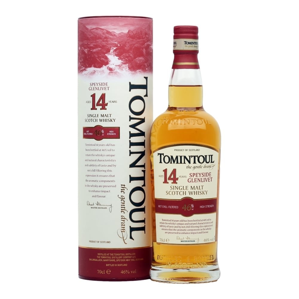 Tomintoul 14 Year Single Malt Scotch