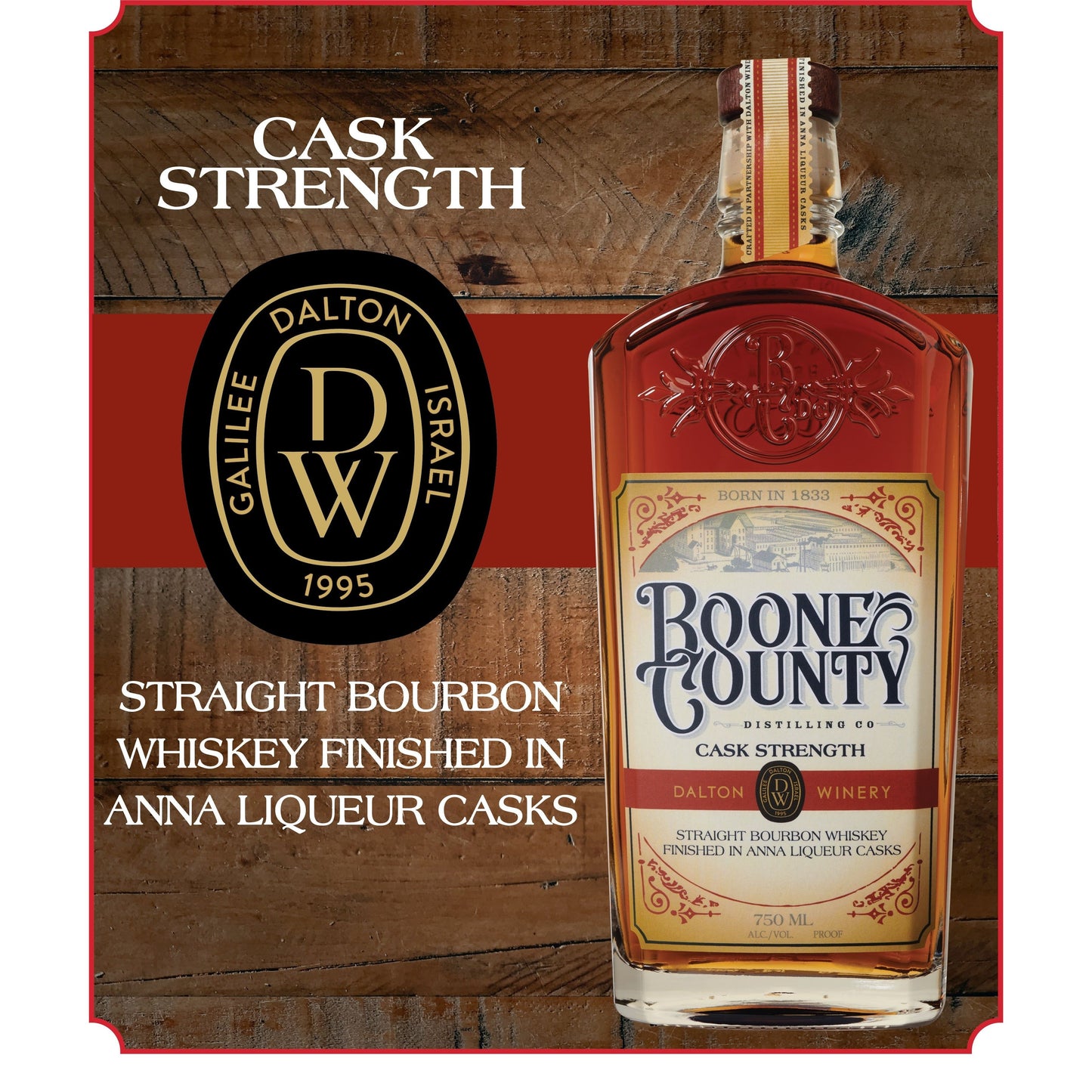 Boone County X Dalton Winery Whiskey