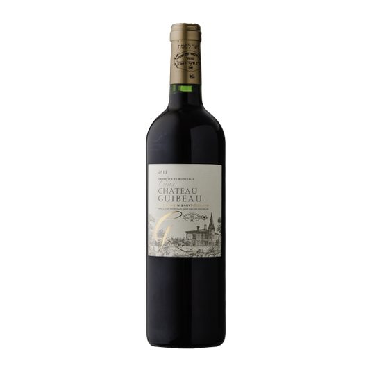 Grand Vin De Bordeaux Vieux Chateau Guibeau Puisseguin Saint-Emillion Kosher Red Wine (750ml)