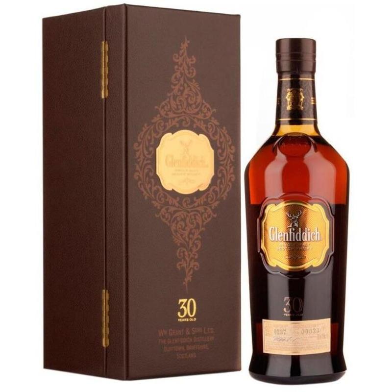 Glenfiddich 30 Year Old Single Malt Scotch Whiskey