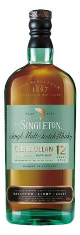 Singleton Of Glendullan 12 Year Old Single Malt Scotch Whisky 750ml