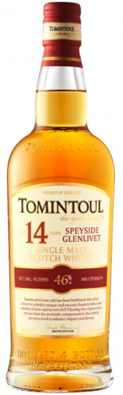Tomintoul 14 Year Old Single Malt Scotch Whisky
