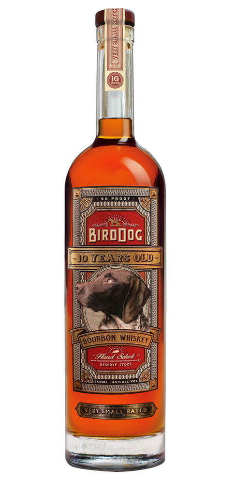 
            
                Load image into Gallery viewer, Bird Dog 10 Year Old Very Small Batch Bourbon Whiskey
            
        