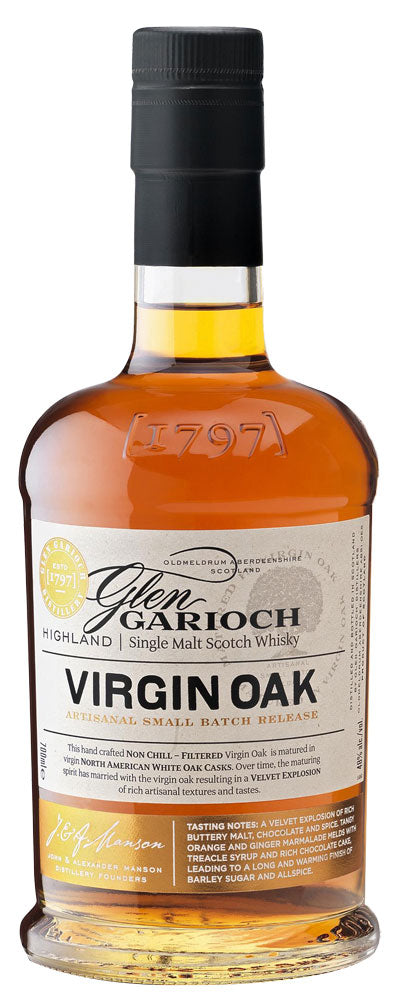 
            
                Load image into Gallery viewer, Glen Garioch Virgin Oak Single Malt Scotch Whisky
            
        