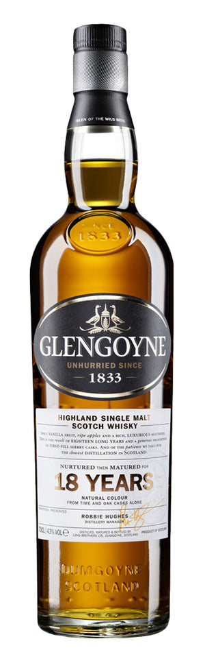 
            
                Load image into Gallery viewer, Glengoyne 18 Year Old Single Malt Scotch Whisky99.99
            
        