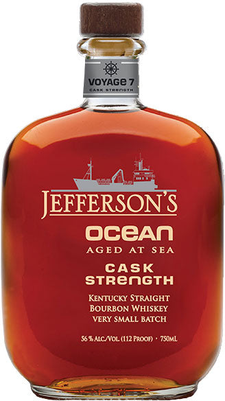 Jefferson's Ocean Aged at Sea Cask Strength Bourbon Whiskey