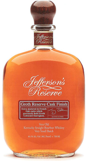 
            
                Load image into Gallery viewer, Jefferson&amp;#39;s Reserve Groth Reserve Cask Finish Bourbon Whiskey
            
        