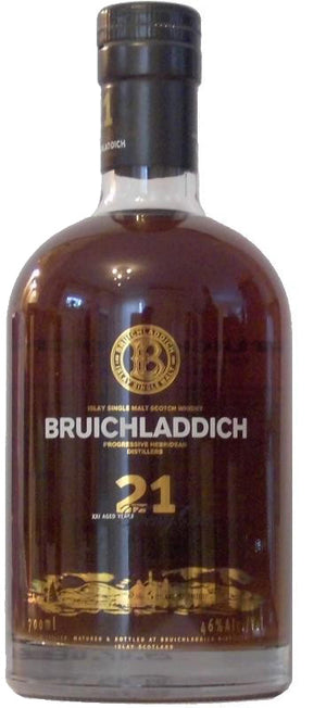 Bruichladdich 21 Year Old Single Malt Scotch Whiskey