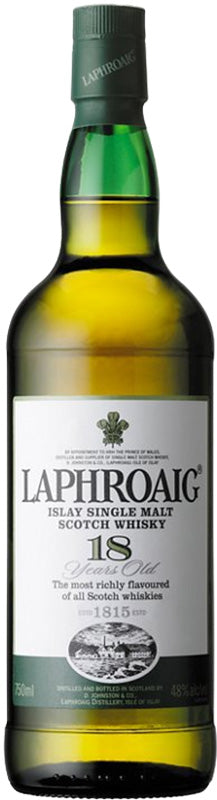 Laphroaig 18 Year Old Islay Single Scotch Whiskey