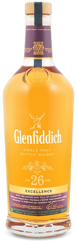 
            
                Load image into Gallery viewer, Glenfiddich 26 Year Old Excellence Single Malt Scotch Whisky
            
        