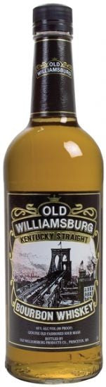 Old Williamsburg Kentucky Bourbon 80 Proof