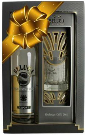 Beluga Noble Russian Vodka Gift Set