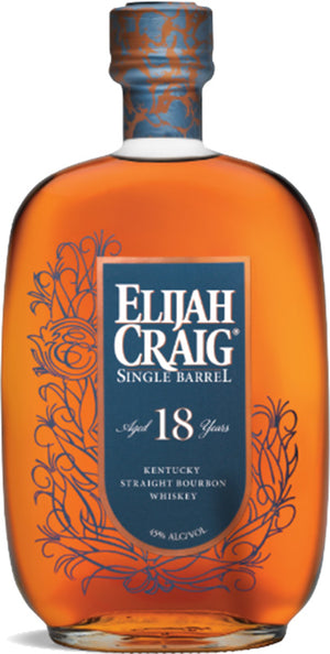 Elijah Craig 18 Year Old Single Barrel Kentucky Straight Bourbon Whiskey