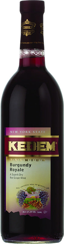 
            
                Load image into Gallery viewer, Kedem Burgundy Royale Wine 750ml
            
        