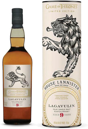 Lagavulin 9 Year Old Islay Single Malt Scotch Whisky Game of Thrones