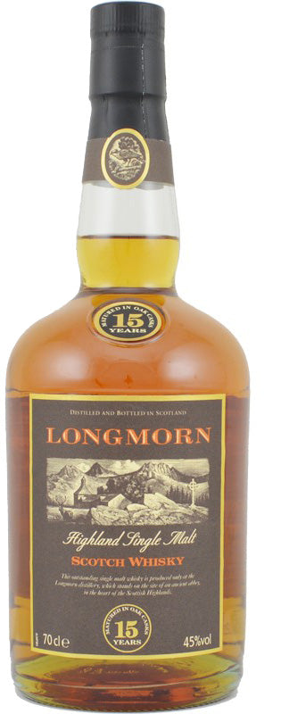 Longmorn 15 Year Old Highland Single Malt Scotch Whiskey