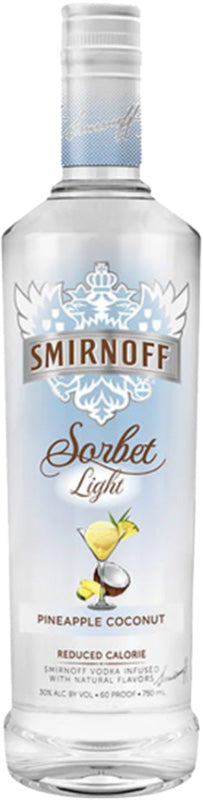 Smirnoff Sorbet Light Pineapple Coconut
