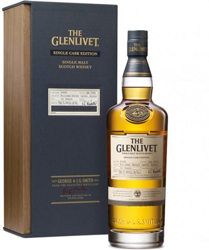 
            
                Load image into Gallery viewer, Glenlivet Single Cask Pullman Water Level Route Single Malt Scotch Whisky
            
        