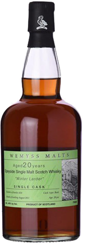 Wemyss Winter Larder 20 Year Old Single Malt Cask Scotch Whisky