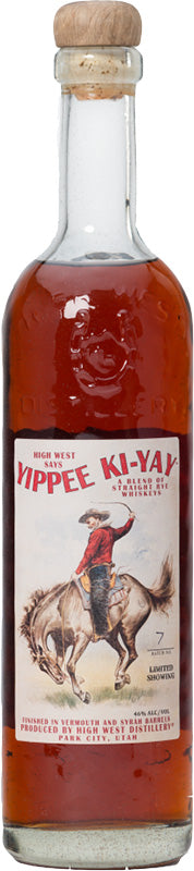 High West Yippee Ki-Yay Straight Rye Whiskey