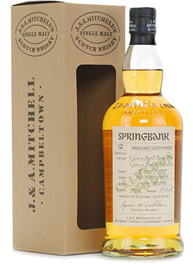 Springbank 12 Year Old Calvados Finish Single Malt Scotch Whisky